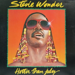 Stevie Wonder, Hotter Than July LP Canada 1980 Tamla Motown