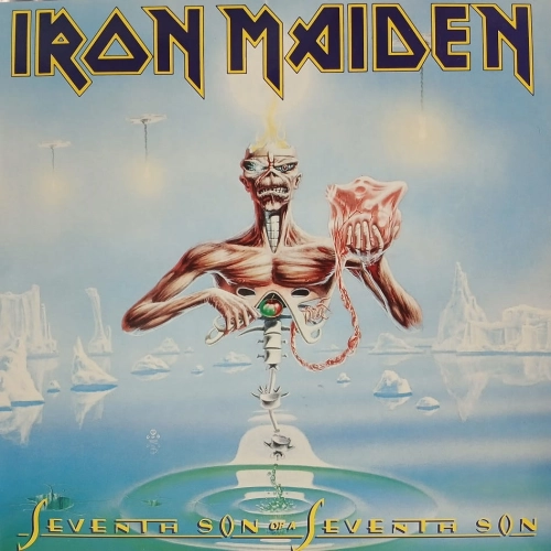 Iron Maiden Seventh Son of the Seventh Son LP 1988 Holland