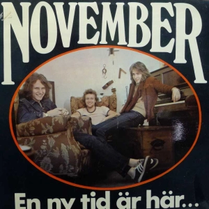 November  En Ny Tid Är Här... LP  1970 Sweden  Sonet psych Rare 