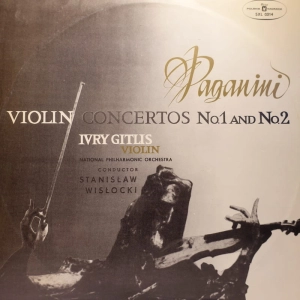 Ivry Gitlis PAganini Concertos LP Wisłocki Muza