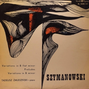 Tadeusz Żmudziński Szymanowski Variations LP Muza