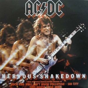 AC/DC - Nervous Shakedown, 12" maxi single 45rpm 1984, Germany, Atlantic