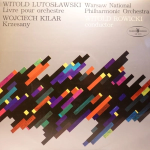 Lutosławski Kilar Witold Rowicki LP Muza