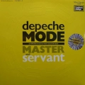 Depeche Mode - Master And Servant (An ON-USound Science Fiction Dance Hall Classic),  12" 45rpm 1984, Germany, Mute, splatter vinyl