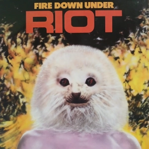 Riot, Fire Down Under LP Germany 1981 metal