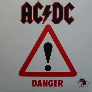 AC/DC – Danger, 12" 45rpm single 1985, Germany, Atlantic