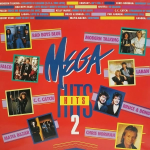 Składanka Mega Hits 2  - LP C.C. Catch Bad Boys Blue i inni Sweden 1986