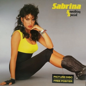 Sabrina, Something Special, Picture Disc, Poster LP Denmark 1988