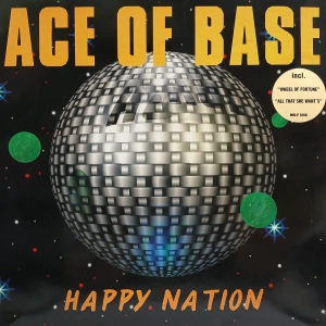 Ace Of Base, Happy Nation LP 1992 Sweden 