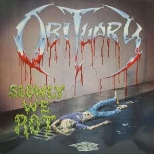 Obituary Slowly We Rot LP 1989 Holland 