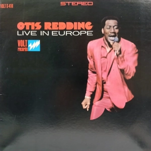 Otis Redding Otis Redding Live In Europe LP USA 1967 Volt