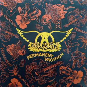Aerosmith Permanent Vacation LP 1987  US,  Geffen Records