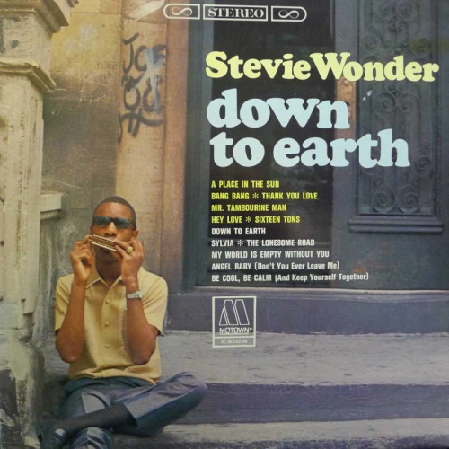 Stevie Wonder - Down To Earth, LP 1979 Holland Motown