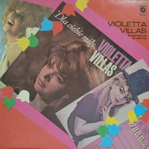 Violetta Villas, Największe Przeboje LP 1987 pierwsze wydanie, płyta winylowa