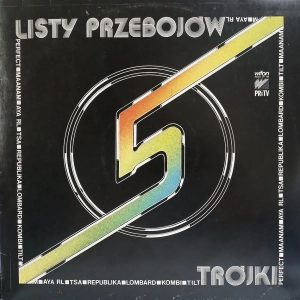 składanka 5-ka Listy Przebojów Trójki LP Perfect, Maanam, Aya rL, TSA Republika, Lombard, Kombi płyta winylowa