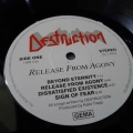 Destruction,  Release From Agony, LP 2018 Germany, High Roller Records, płyta winylowa 