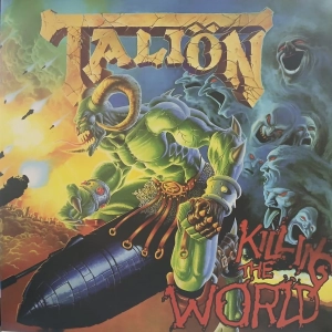 Taliön, Killing The World LP Greece 2022, insert, płyta winylowa, metal