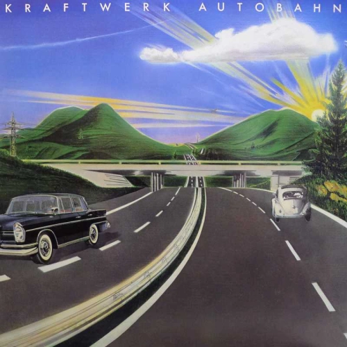 Kraftwerk - Autobahn , LP 1974 US,  Warner Bros Records, płyta winylowa