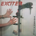 Exciter, Violence & Force LP UK 1984, insert, metal, płyta winylowa