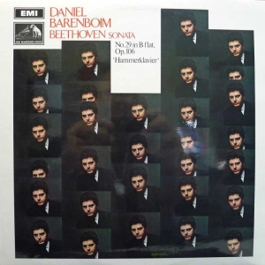 Ludwig van Beethoven, Sonata No. 29 In B Flat, Op. 106 'Hammerklavier' , Daniel Barenboim,  LP 1970 UK, His Masters Voive, płyta winylowa