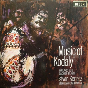 Music Of Kodály  Istvan Kertesz , LP  1965 UK, Decca, płyta winylowa, audiophile