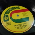 Capital Letters, Smoking My Ganja, 12" 45 rpm 1978 UK, Greensleeves Records, płyta winylowa