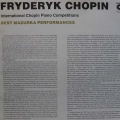 Fryderyk Chopin, International Chopin Piano Competitions, Best Mazurka Performances 1960-1975, Irina Zaritzkaya, Garrick Ohlsson, Martha Argerich, Krystian Zimerman, LP 1990 PL, Polskie Nagrania Muza, płyta winylowa