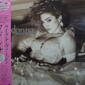 Madonna, Like a virgin  LP 1984 Japan, Sire Records, płyta winylowa