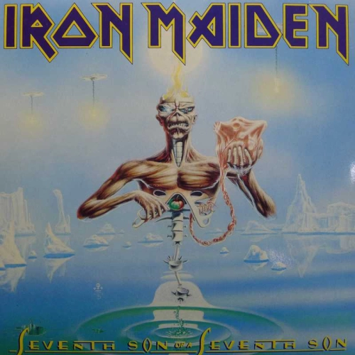 Iron Maiden, Seventh Son of the Seventh Son LP 1988 Holland, EMI, płyta winylowa