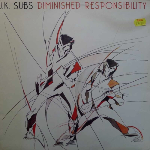 UK Subs, Diminished Responsibility, LP 1981 UK, Gem, płyta winylowa