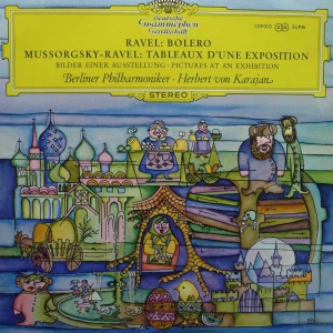 Ravel, Bolero, Mussorgsky Pictures At An Exhibition, LP 1966 Germany, Deutsche Grammophon, płyta winylowa