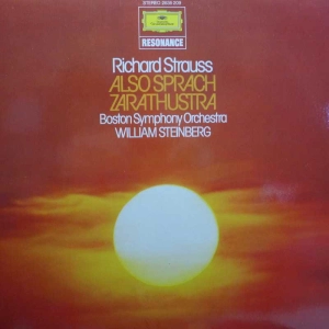 Richard Strauss, Also Sprach Zarathustra, William Steinberg, LP 1976 Germany, Deutsche Grammophon, płyta winylowa