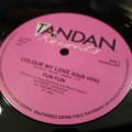 Fun Fun, Color My Love, 12" 45rpm 1987, Holland, Tandan Records, płyta winylowa, italo disco   