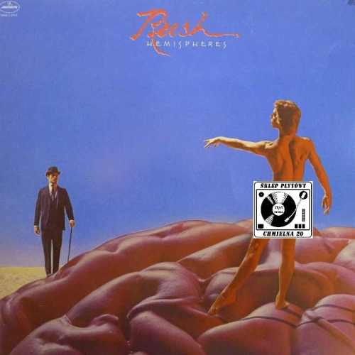 Rush, Hemispheres, LP 1978 US,  Mercury, płyta winylowa, poster