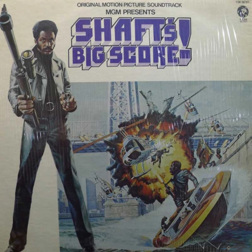 Gordon Parks Shaft's Big Score! - The Original Motion Picture Soundtrack, Blaxploitation  LP 1972 US, MGM Records, płyta winylowa