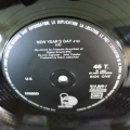 U2,  New Year's Day / Two Hearts Beat As One, 12" 45rpm 1983 France, Island Records, płyta winylowa