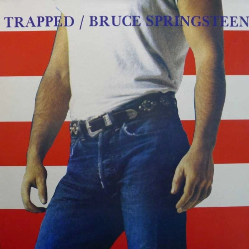 Bruce Springsteen, Trapped, LP 1986 UK, Hot Disks, Unofficial, płyta winylowa