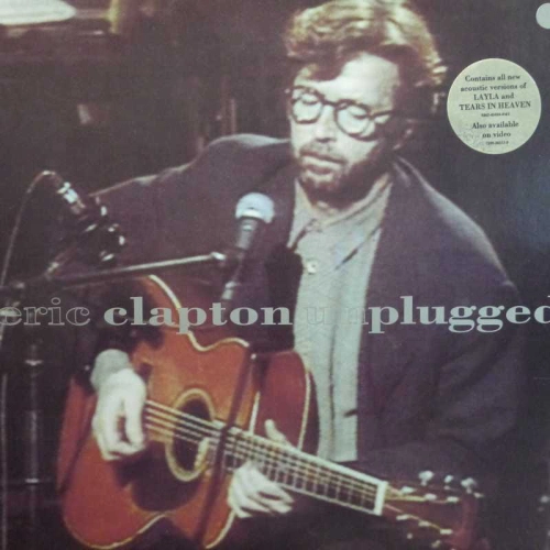 Eric Clapton, Unplugged, LP 1992 EU, Reprise Records, płyta winylowa