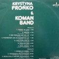 Krystyna Prońko,  Deszcz W Cisnej, LP 1978 PL, Pronit,  płyta winylowa