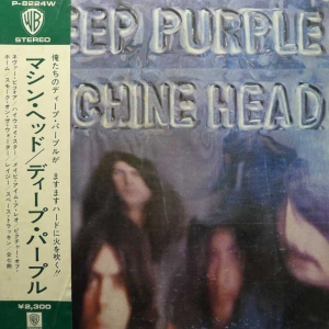 Deep Purple, Machine Head, LP 1974 Japan, Warner Bros Records, płyta winylowa