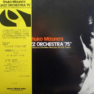 Shuko Mizunos, Jazz Orchestra 75, Toshiyuki Miyama, The New Herd plus All Star Guests, LP 1975 Japan, TBM Three Blind Mice , płyta winylowa