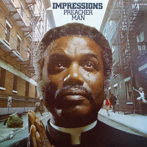 Impressions, Preacher Man, LP 1973 US, Buddah Records, płyta