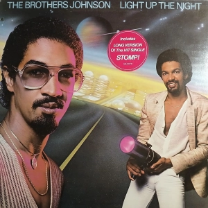 The Brothers Johnson,  Light Up The Night LP 1980 Holland, disco funk, płyta winylowa