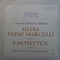 Giovanni Pierluigi da Palestrina, Missa Pape Marcelli, 8 Motetten, LP Germany, Archiv Produktion, płyta winylowa