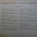 Karlheinz Stockhausen, Zyklus Für Einen Schlagzeuger, Von Zwei Schlagzeugern In Zwei Verschiedenen Fassungen Gespielt / Klavierstück X, LP Germany, Wergo, płyta winylowa
