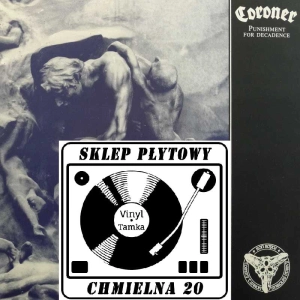 Coroner, Punishment For Decadence, LP 1988 Germany, Noise International, płyta winylowa