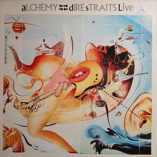 Dire Straits, Live Alchemy,  2LP  1984, Holland, Vertigo, płyta winylowa