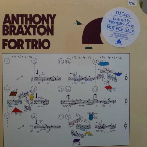 Anthony Braxton, For Trio, LP 1978 US, Arista, płyta winylowa