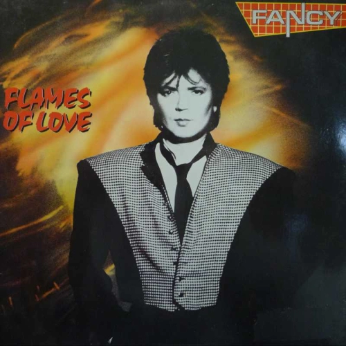Fancy, Flames of love, 12" 1988 Denmark, Mega Records, płyta winylowa, italo disco
