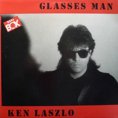 Ken Laszlo, Glasses Man, 12" 45 rpm 1987 Sweden, Beat Box, płyta winylowa, italo disco
